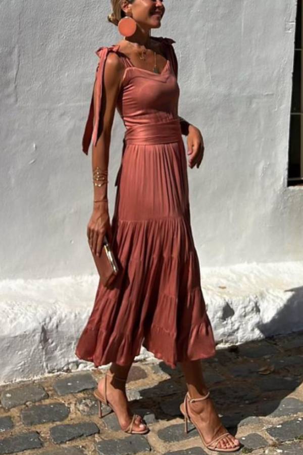 LP | Abito midi con piastrelle Rocio