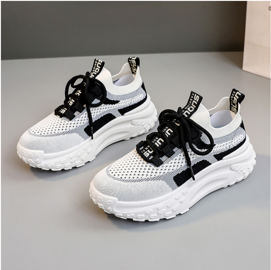 LP | SCARPE DA GINNASTICA ORTOPEDICHE DI TENDENZA IN TESSUTO A MAGLIA