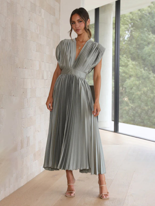 LP | Abito Midi Plissettato ChicSelect