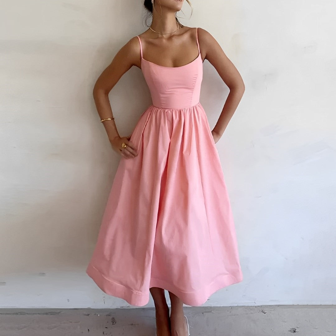 LP | Elegante abito midi estivo