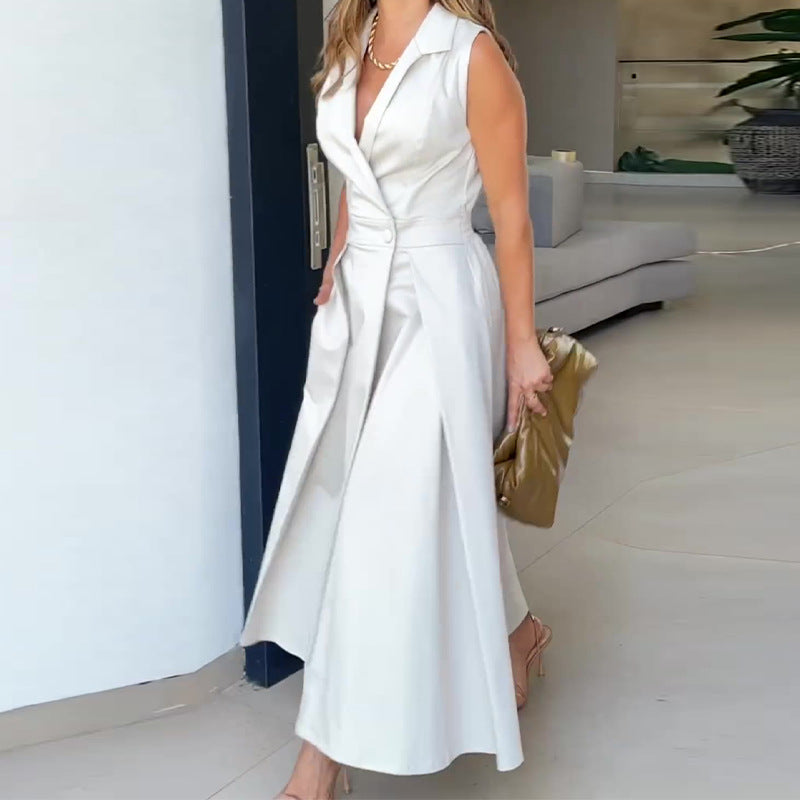 LP | Abito midi con scollo a V