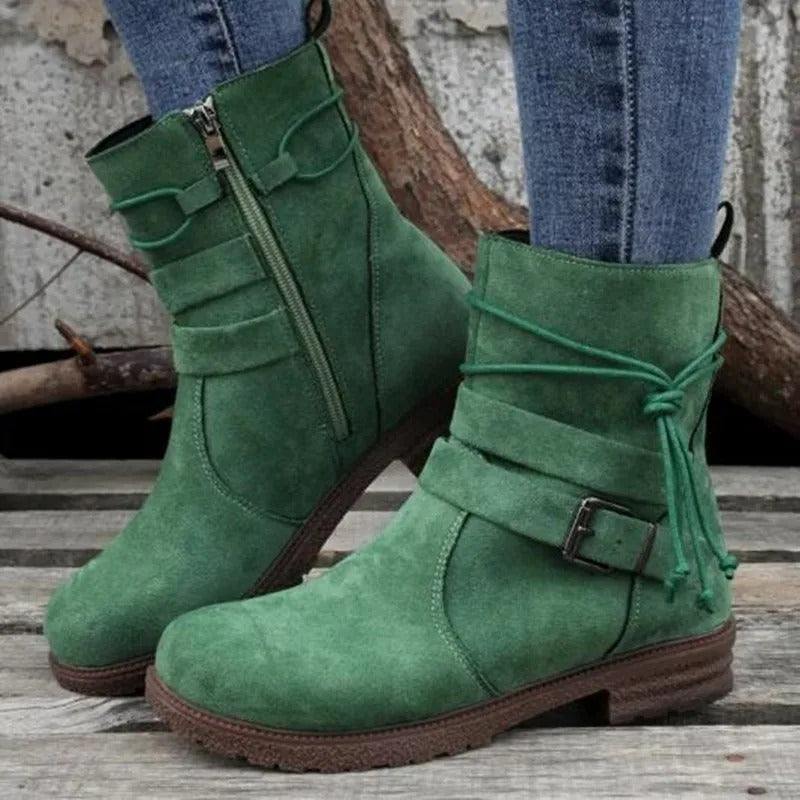 LP | Stivaletti vintage con fibbie