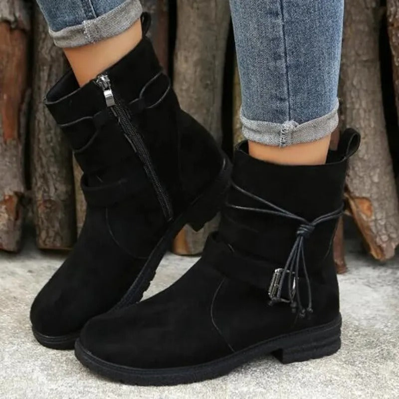 LP | Stivaletti vintage con fibbie
