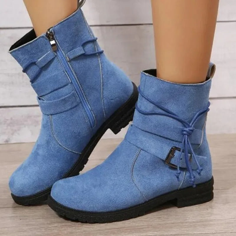 LP | Stivaletti vintage con fibbie