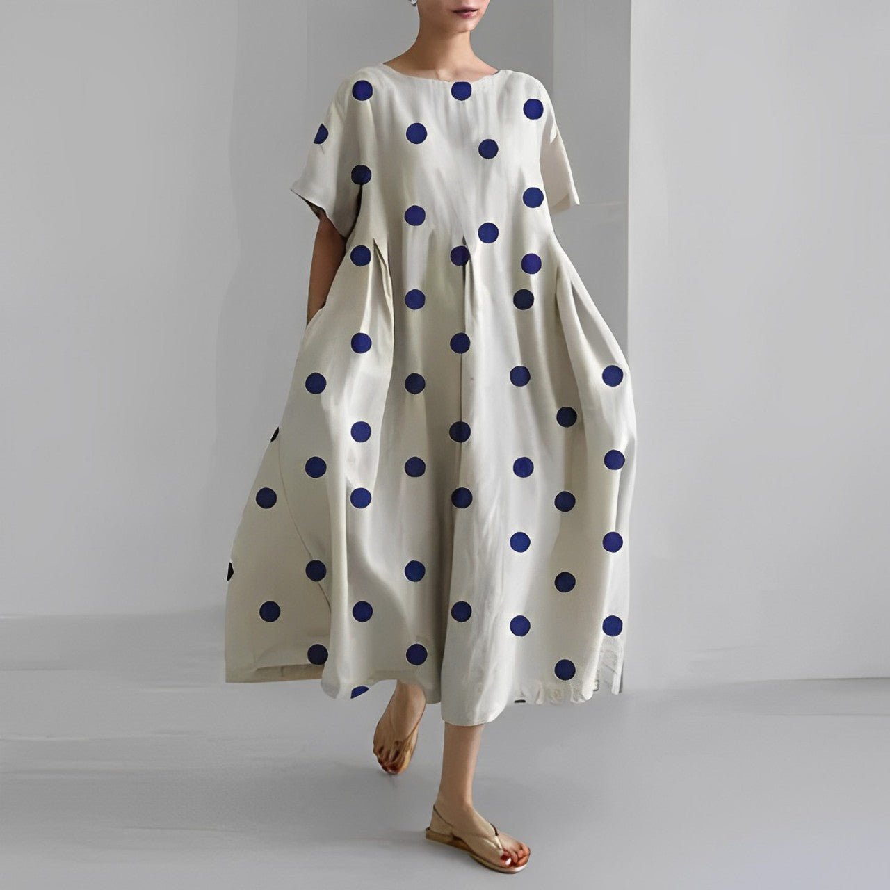 LP | Maxi abito estivo in stile boho con motivo floreale per le donne