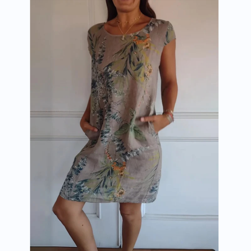 LP | Abito midi botanico