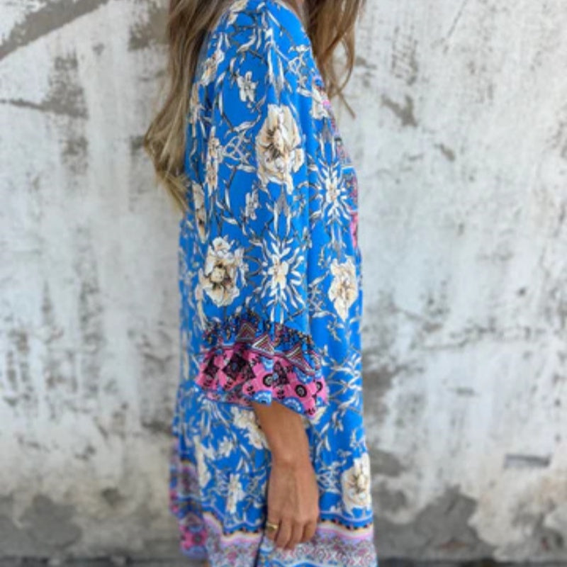 LP | Maxi abito floreale di lusso