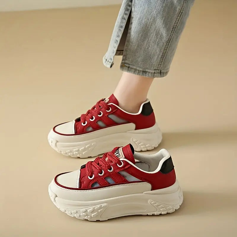 LP | SCARPE DA GINNASTICA DA DONNA CON PLATEAU