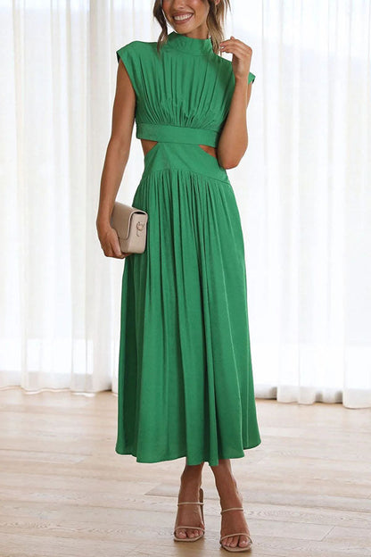 LP | Abito midi con cut-out e tasche