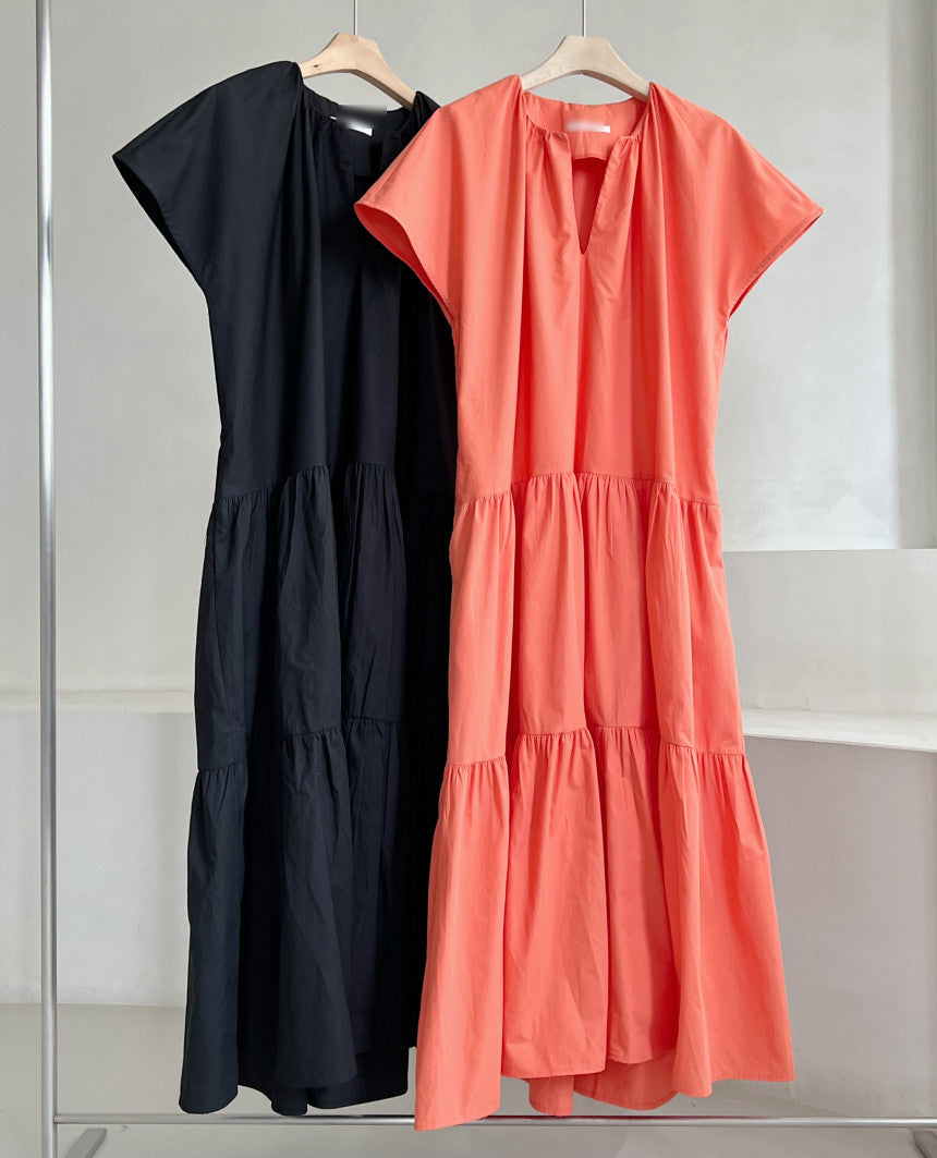 LP | Abito midi con balze