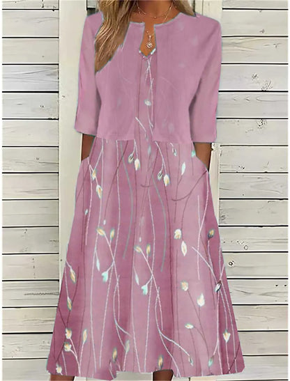 LP | Fiori Abito midi a due pezzi