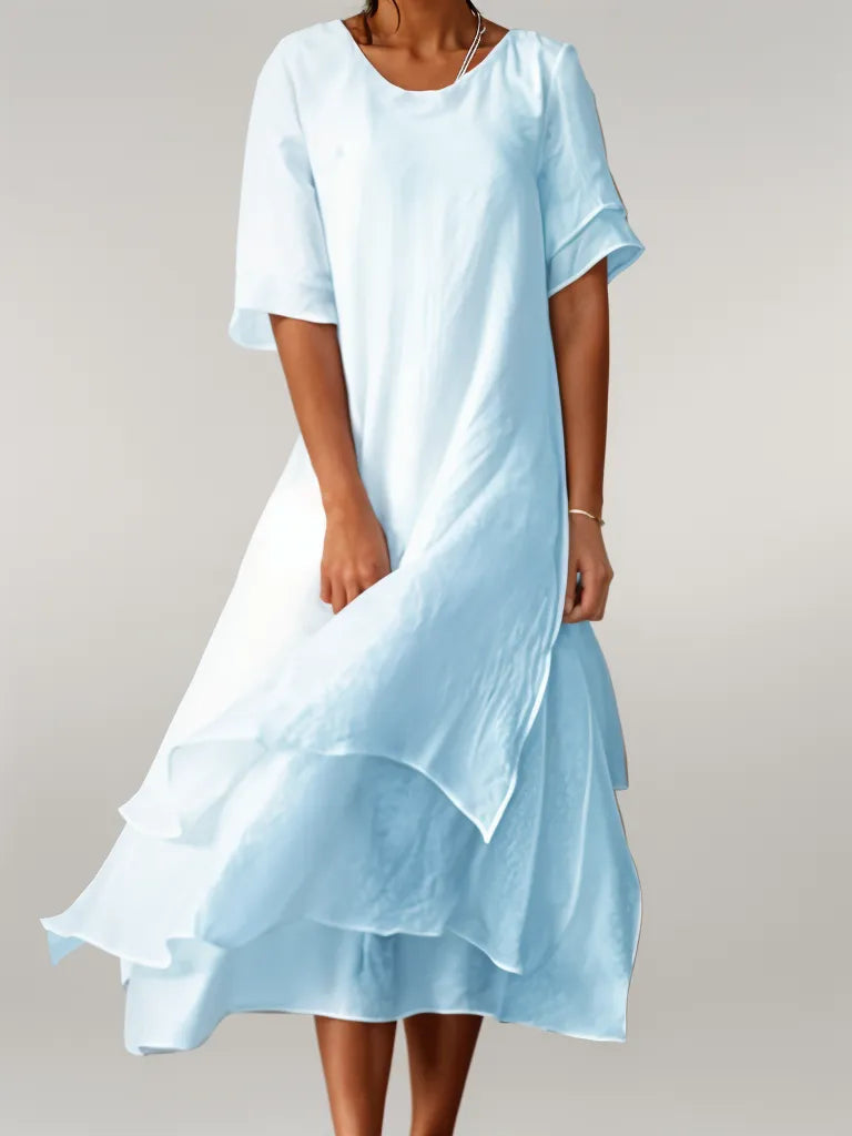 LP | Elegante abito midi a strati per tutte le occasioni