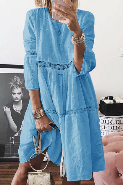 LP | Abito midi in pizzo