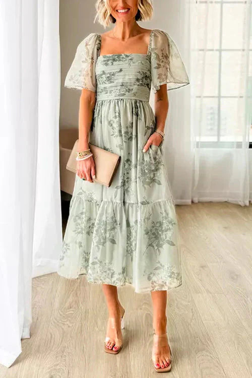 LP | Abito midi floreale