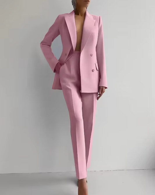 LP | Set di blazer e pantaloni a pieghe