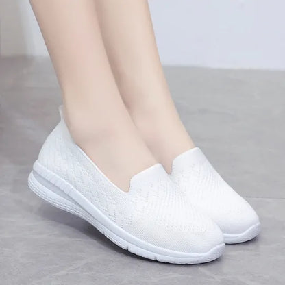 LP | Day 49% OFF - Scarpe da ginnastica da passeggio casual con ricamo a maglia da donna