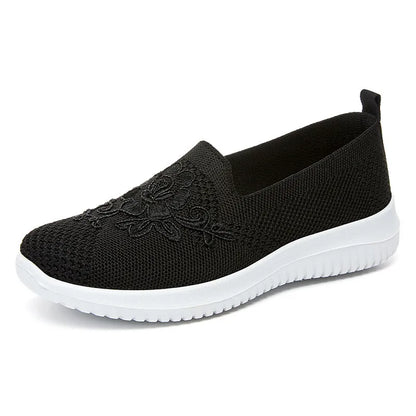 LP | Day 49% OFF - Scarpe da ginnastica da passeggio casual con ricamo a maglia da donna