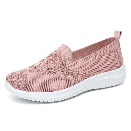 LP | Day 49% OFF - Scarpe da ginnastica da passeggio casual con ricamo a maglia da donna