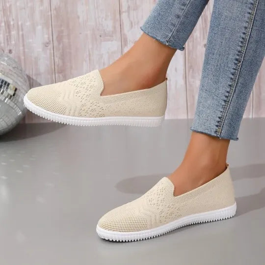 LP | Day 49% OFF - Scarpe da ginnastica da passeggio casual con ricamo a maglia da donna