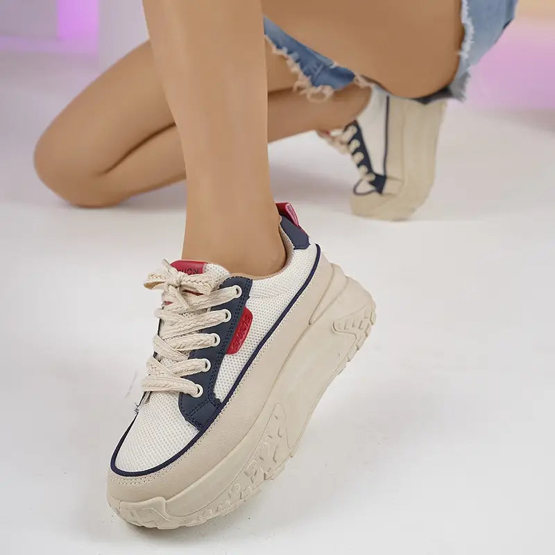 LP | SCARPE DA GINNASTICA DA DONNA CON PLATEAU