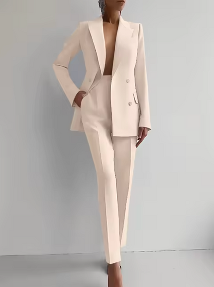 LP | Set di blazer e pantaloni a pieghe