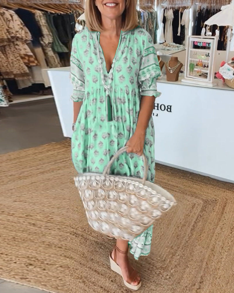 LP | Maxi abito boho-chic