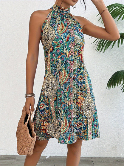 LP | Mini abito con aletta in stile bohémien