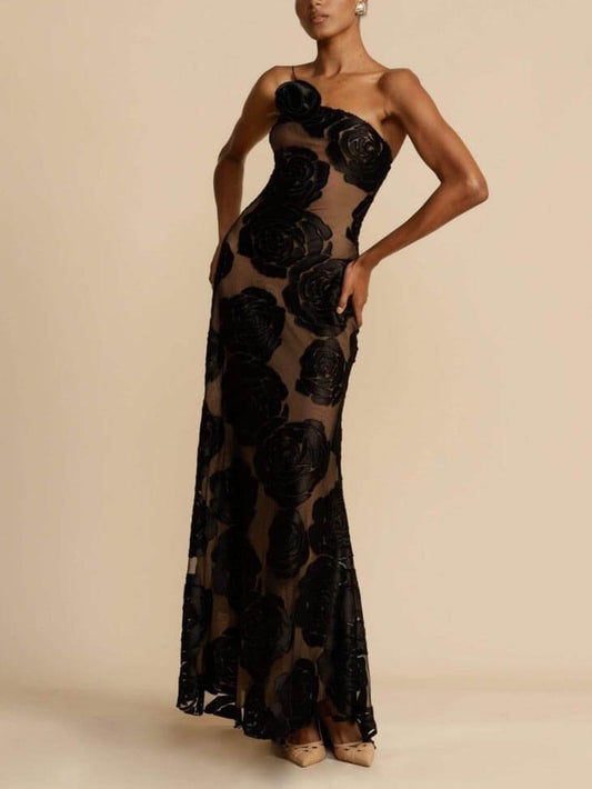 LP | Sara : Maxi abito floreale