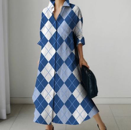 LP | Abito camicia elegante per donna