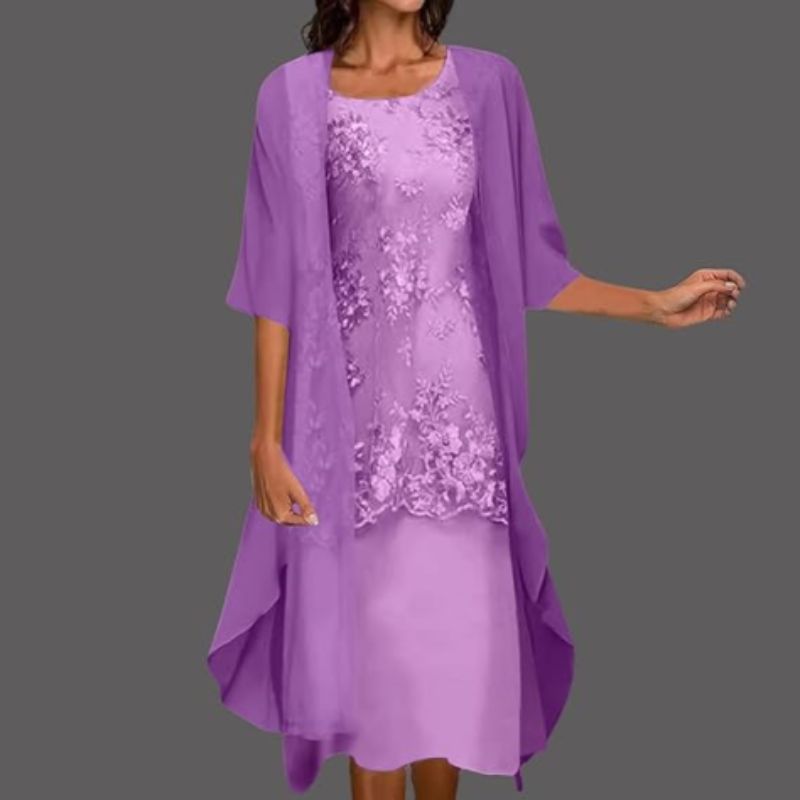 LP | Mini abito con motivo floreale per donna | Set