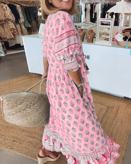 LP | Maxi abito boho-chic