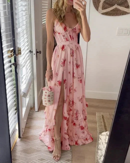LP | Maxi abito floreale elegante