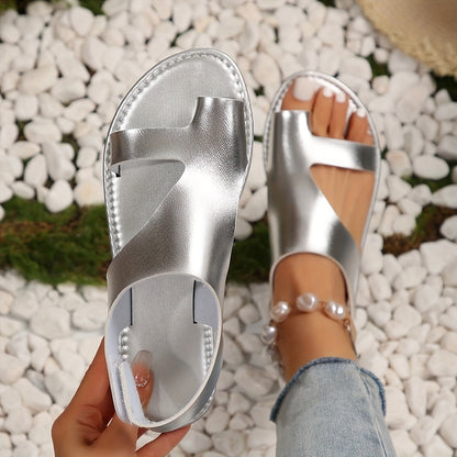 LP | Sandali con punta aperta e cut-out