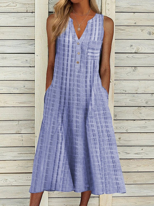 LP | Abito midi casual geometrico