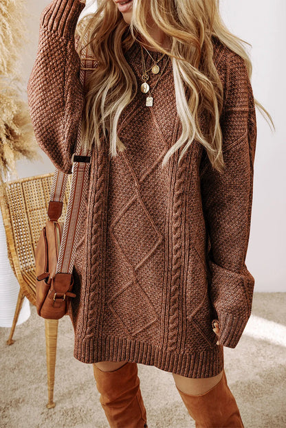 LP | Abito da donna con scollo rotondo e pinces