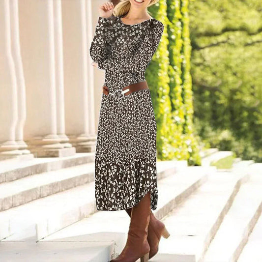 LP | Abito midi con motivo floreale