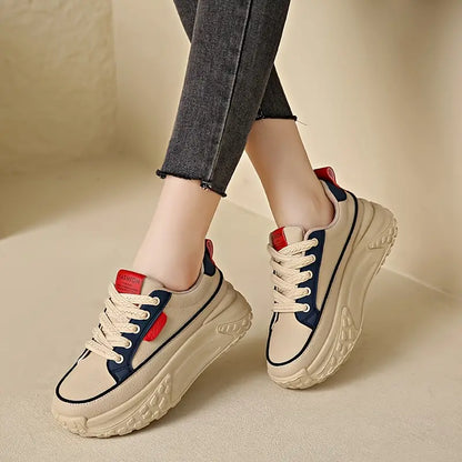 LP | SCARPE DA GINNASTICA DA DONNA CON PLATEAU