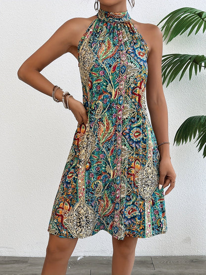 LP | Mini abito con aletta in stile bohémien