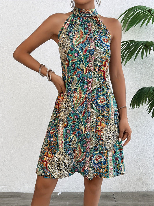 LP | Mini abito con aletta in stile bohémien