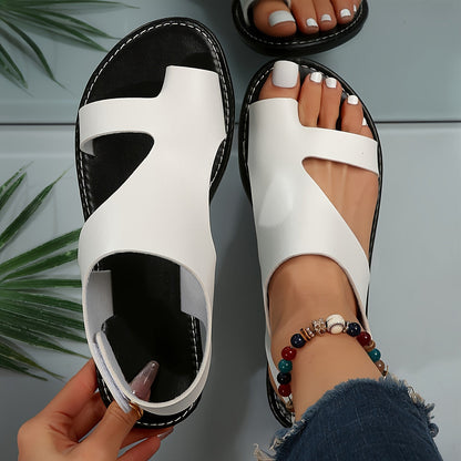 LP | Sandali con punta aperta e cut-out