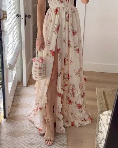 LP | Maxi abito floreale elegante
