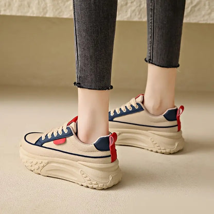 LP | SCARPE DA GINNASTICA DA DONNA CON PLATEAU