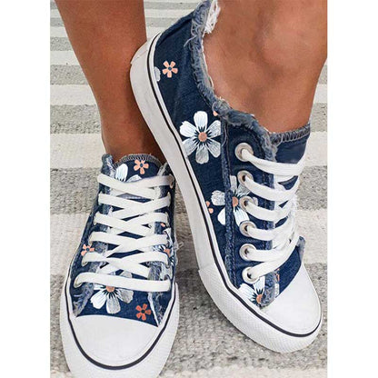 LP | Scarpe da ginnastica con stampa floreale