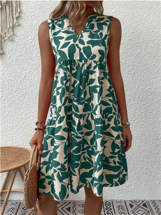 LP | abito midi floreale da donna
