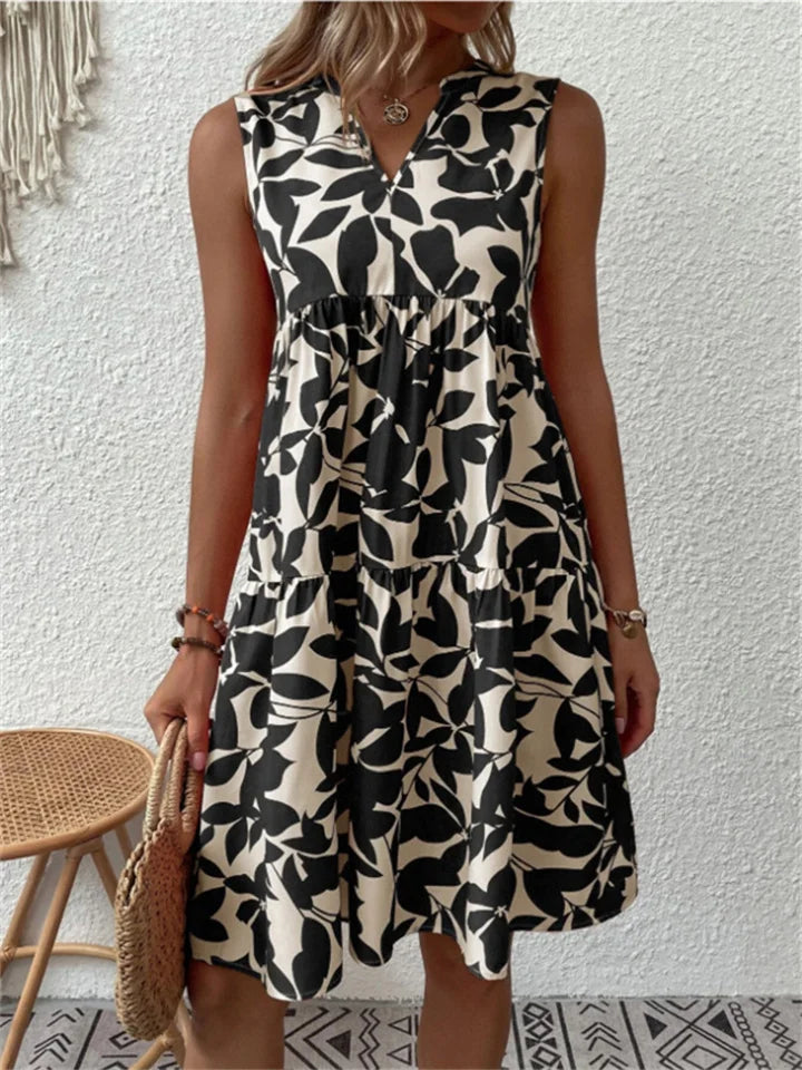 LP | abito midi floreale da donna