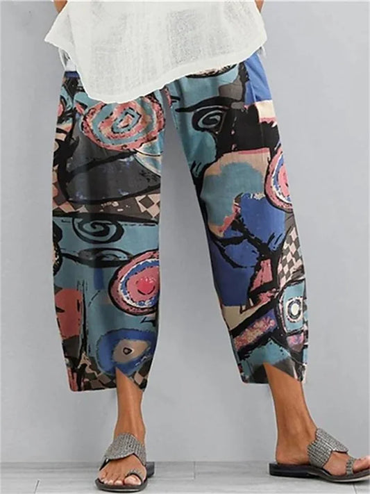 LP : Pantaloni casual con stampa