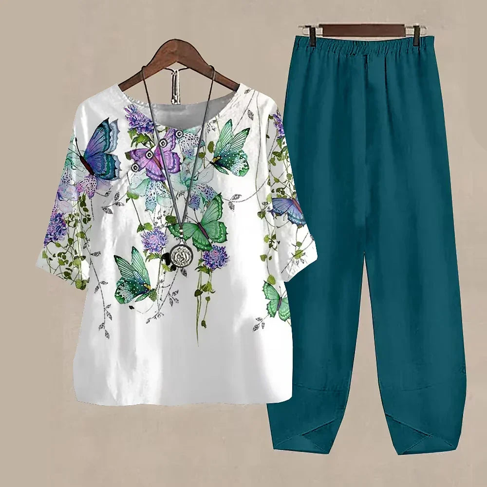 LP | Camicetta e pantaloni eleganti e di tendenza