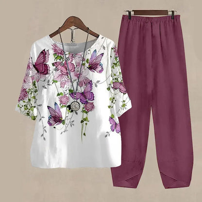 LP | Camicetta e pantaloni eleganti e di tendenza
