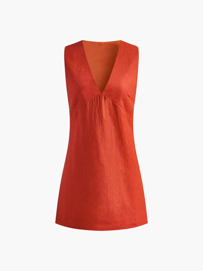 LP | Mini abito elegante con scollo a V per le donne