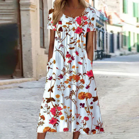 LP | Elegante abito midi floreale Eloise